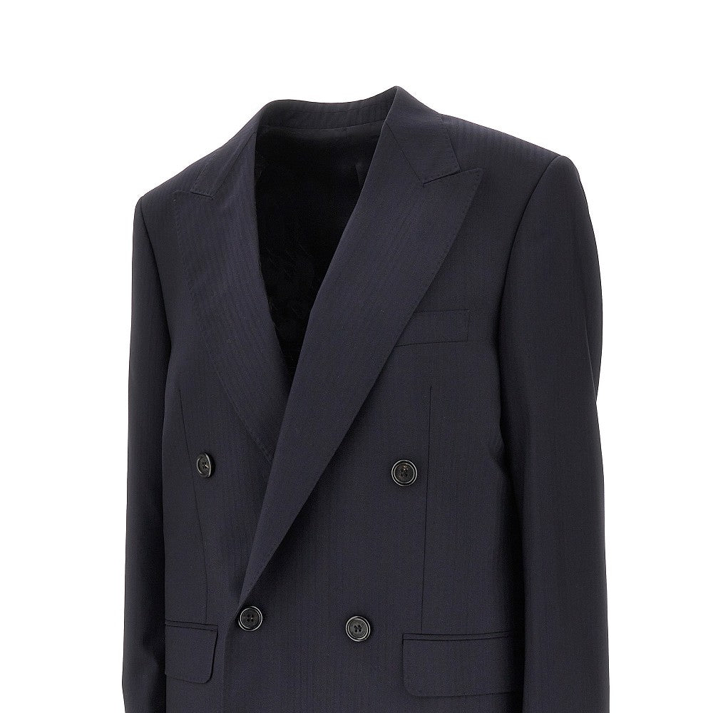 'Amedeo' double-breasted wool jacket