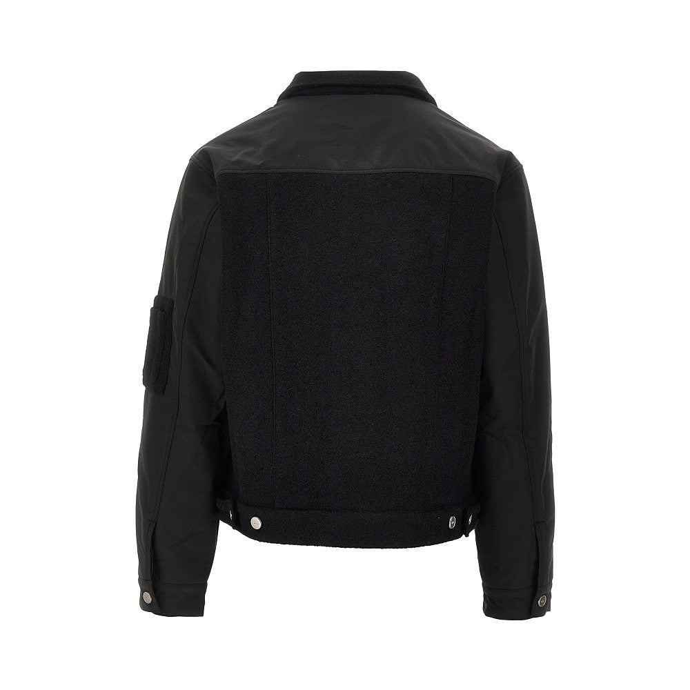 Blouson in feltro e nylon