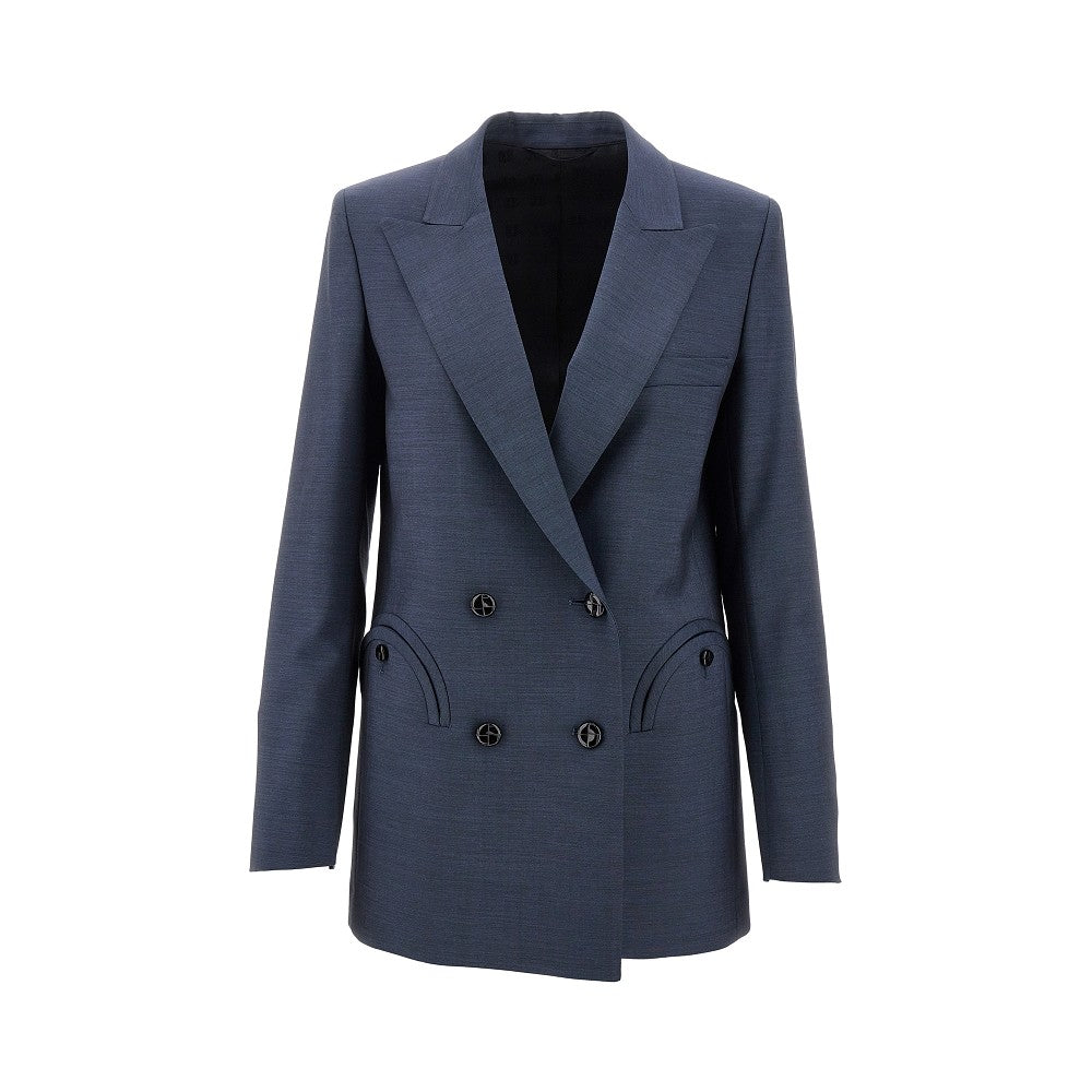 Blazer doppiopetto 'Everyday' in lino e lana