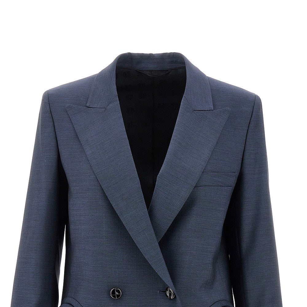 Blazer doppiopetto 'Everyday' in lino e lana