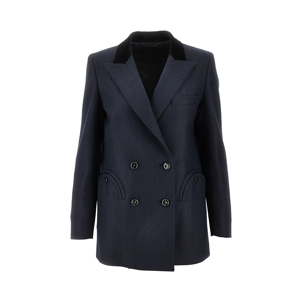 Herringbone wool 'Everyday' jacket