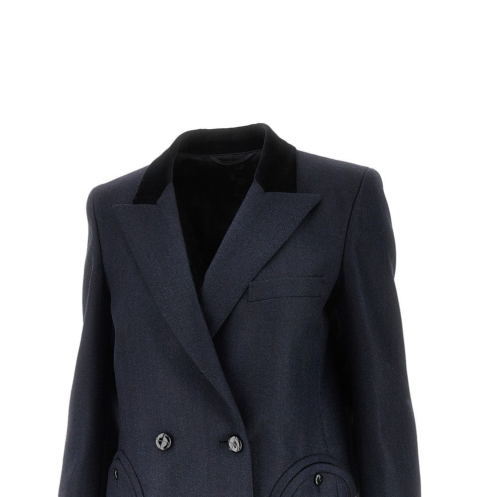 Herringbone wool 'Everyday' jacket