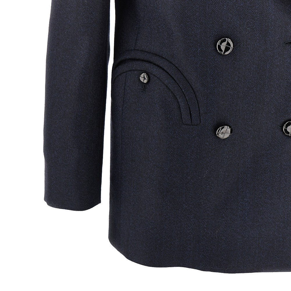 Herringbone wool 'Everyday' jacket