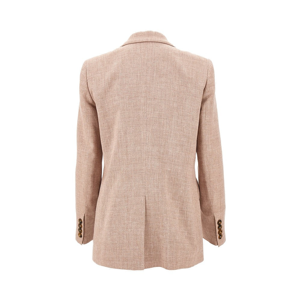 Blazer doppiopetto 'Everyday' in lino e lana