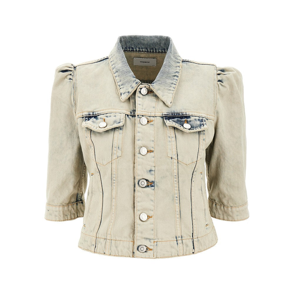 Denim slim fit jacket