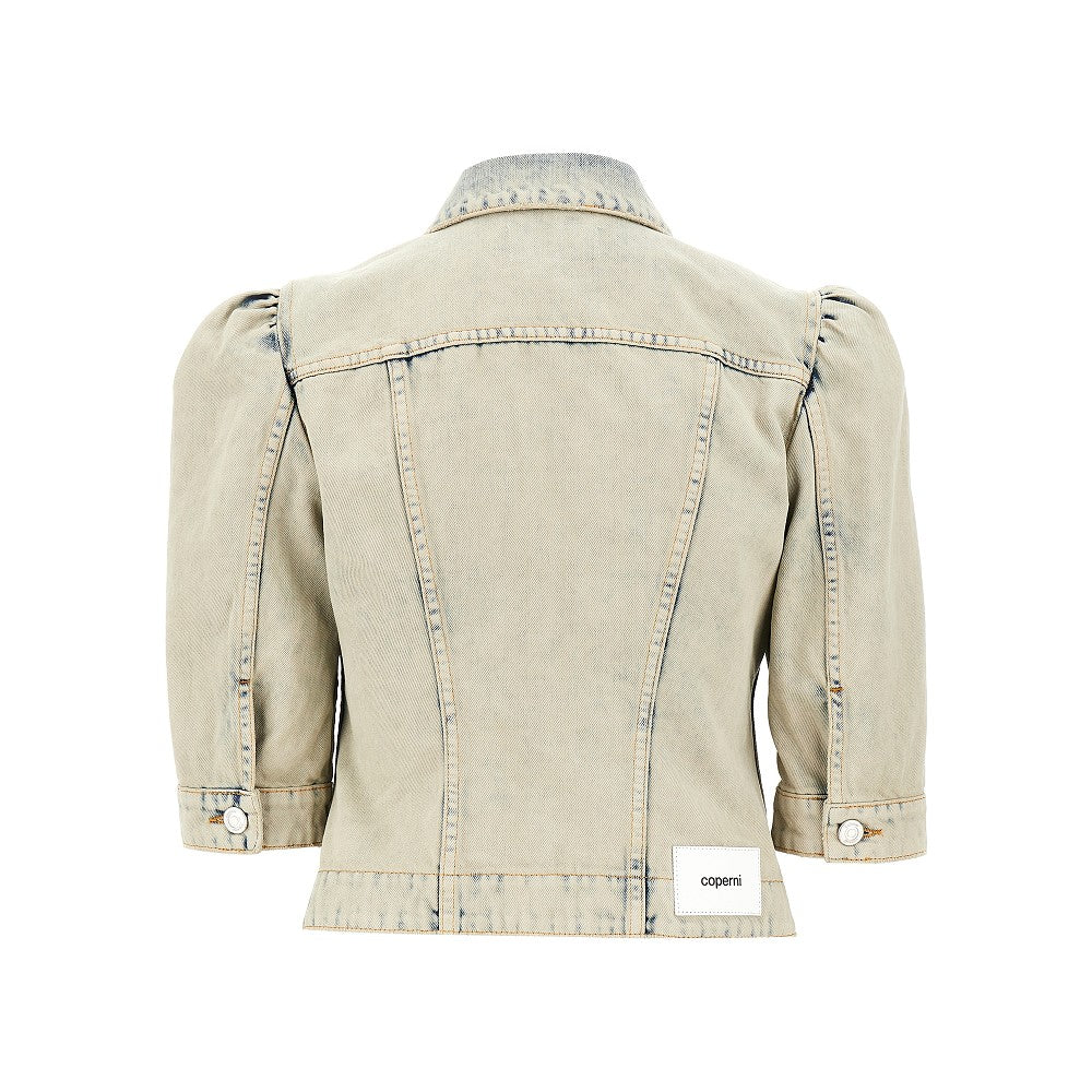 Denim slim fit jacket