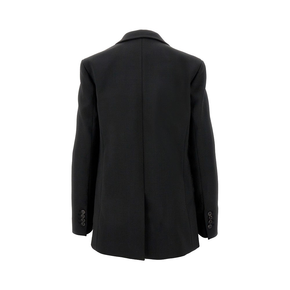 Giacca con cut-out e dettaglio attorcigliato