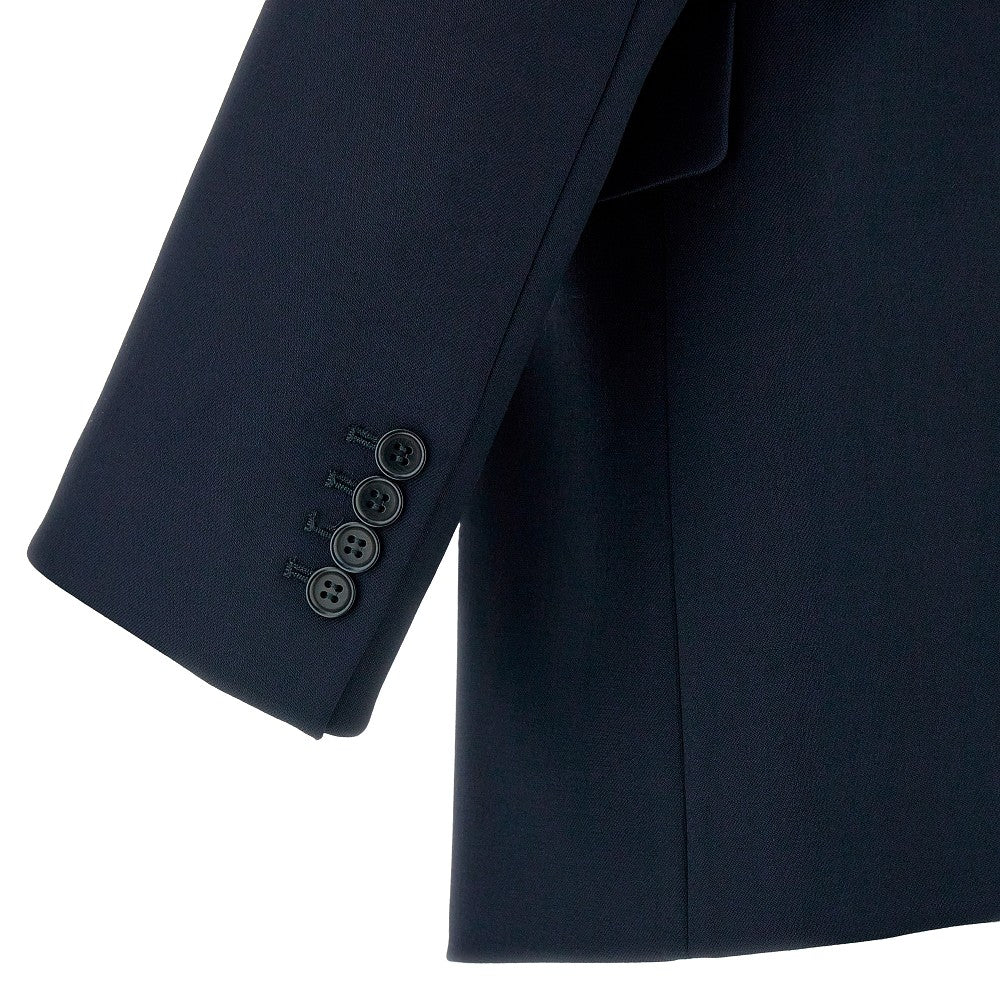 Giacca oversize in lana stretch