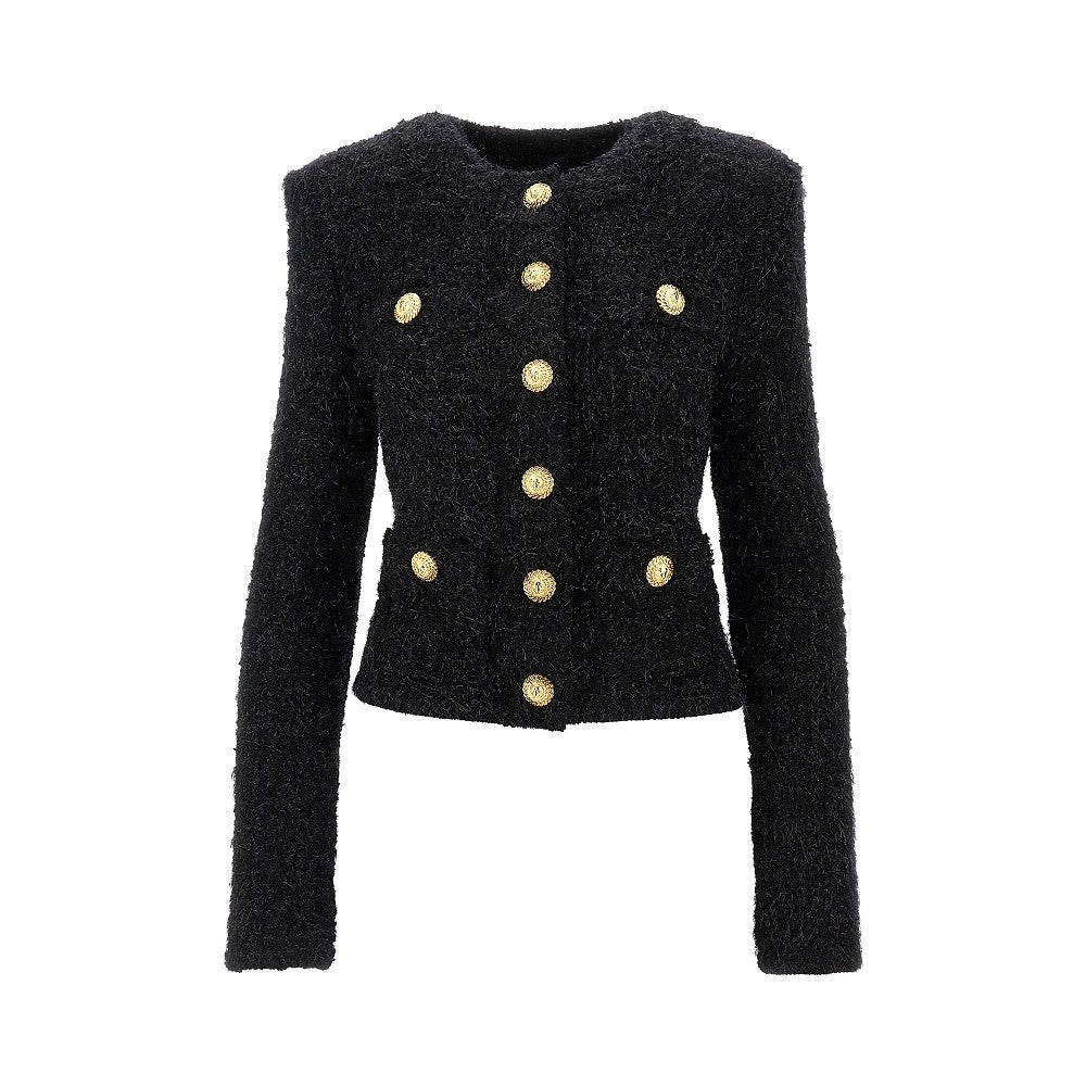 Lurex tweed jacket