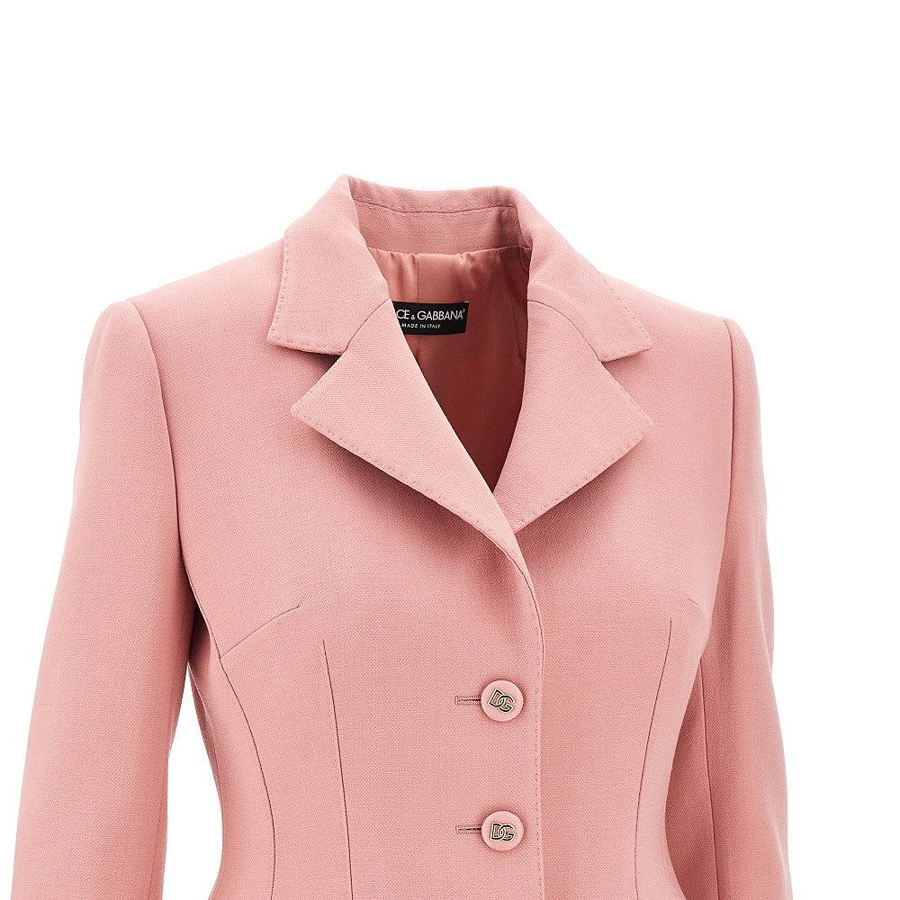'Dolce' single-breasted wool jacket