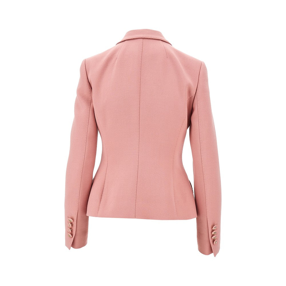 'Dolce' single-breasted wool jacket