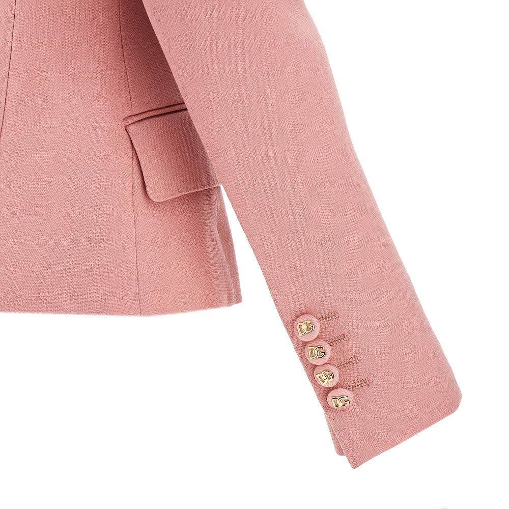'Dolce' single-breasted wool jacket