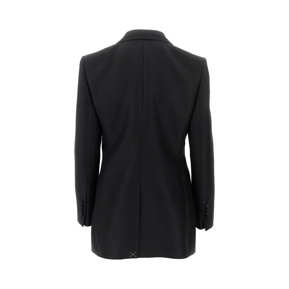 Double-breasted wool jacket