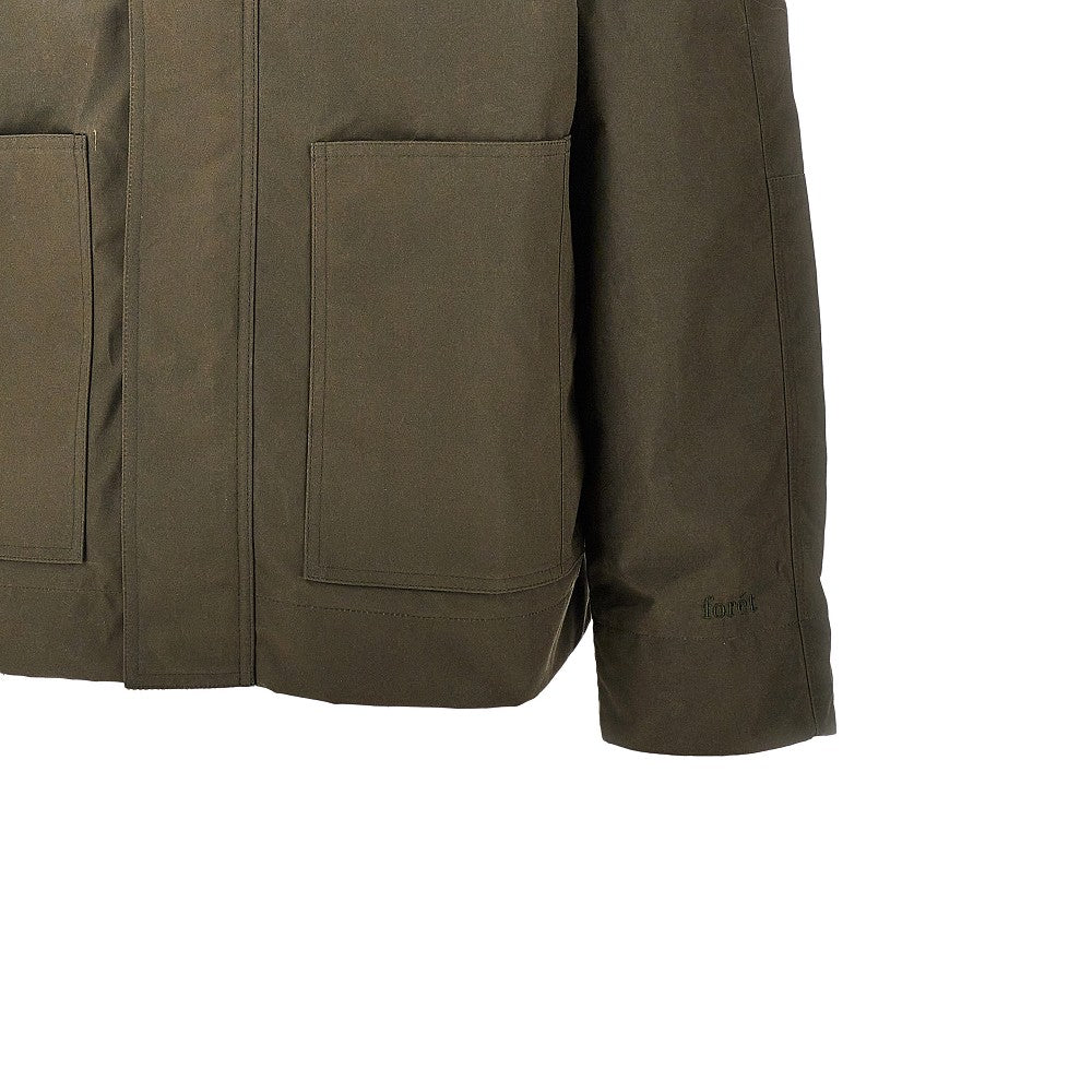 Waxed cotton jacket