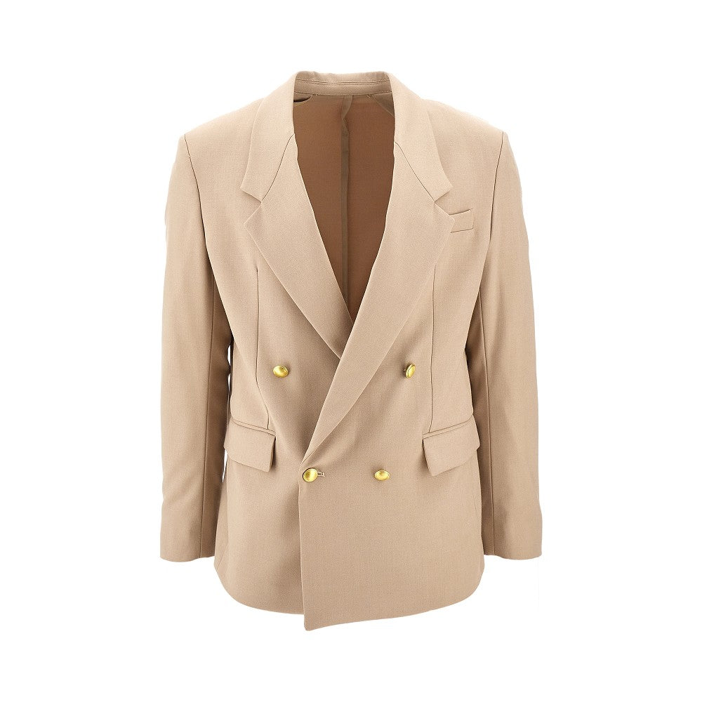 Blazer doppiopetto in twill