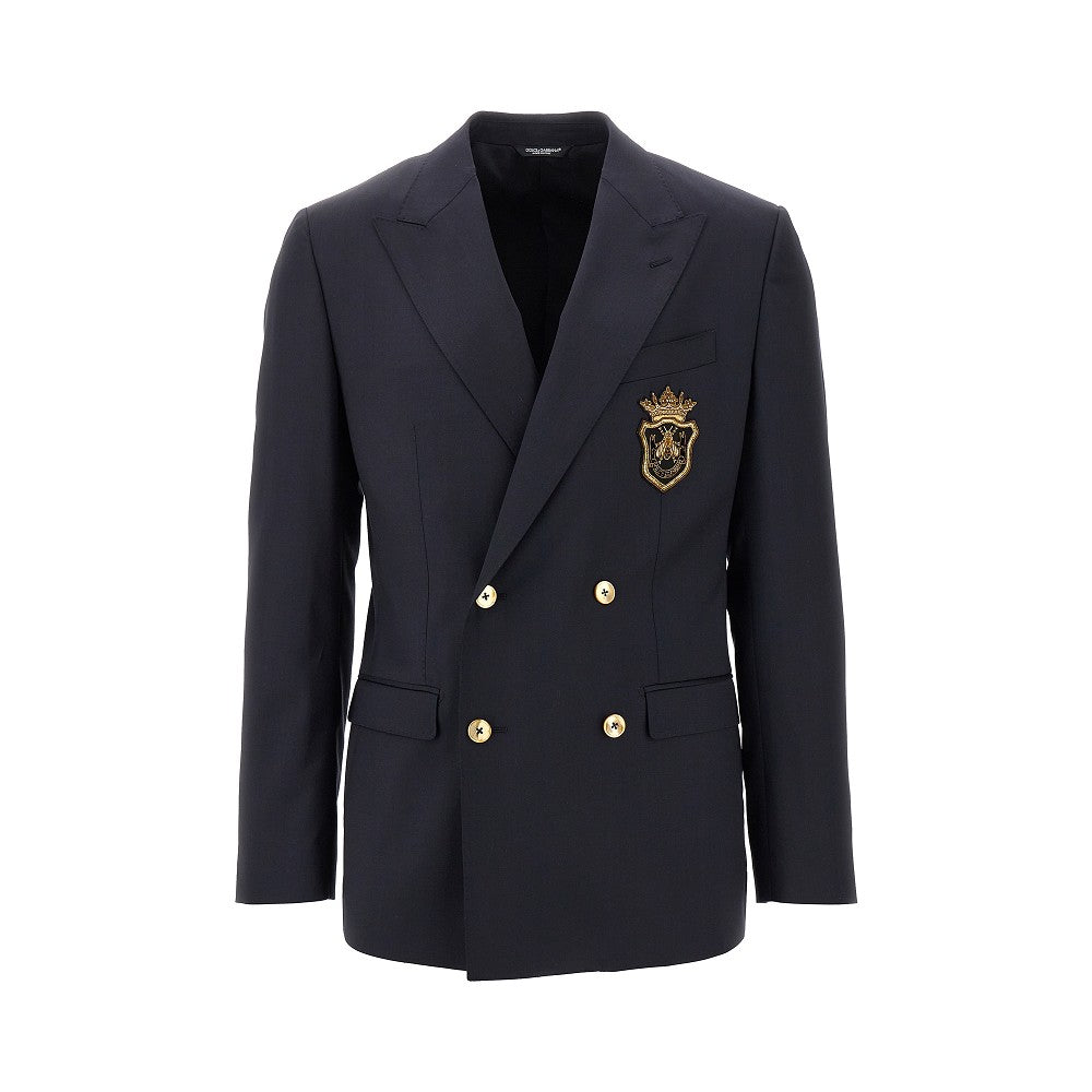 'Taormina' jacket with embroidered patch