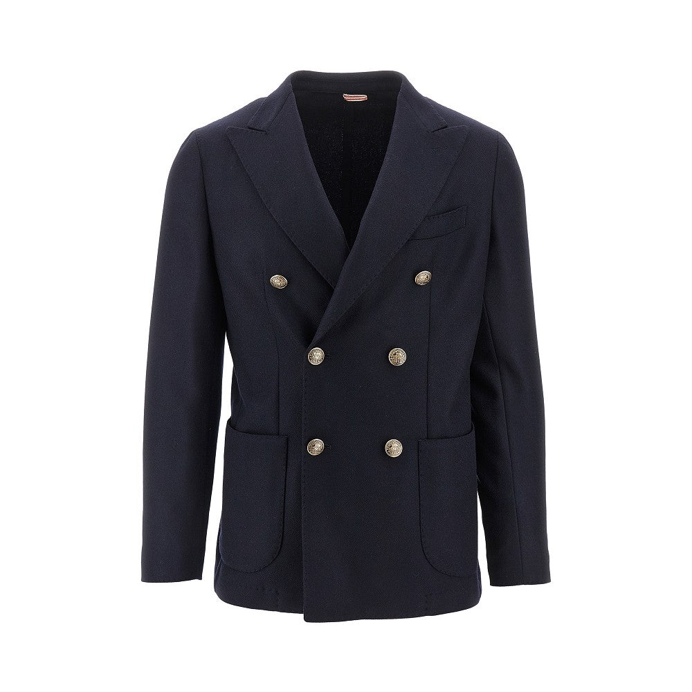 Super 110's wool tailored jacket
