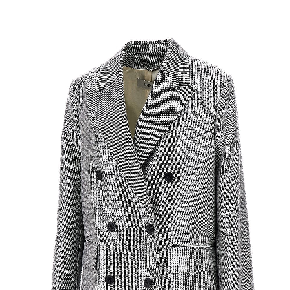 Giacca doppiopetto 'Laureen' con paillettes