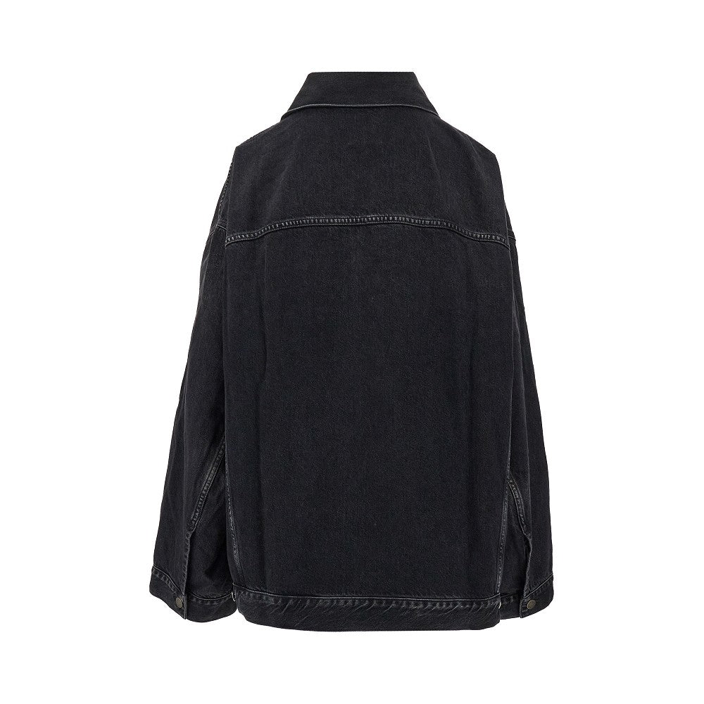'Janet' oversized denim jacket
