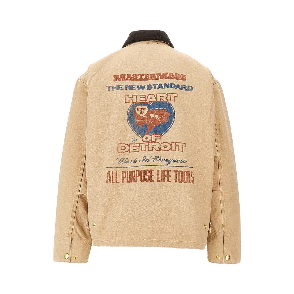 'Arcan Graphic' canvas jacket
