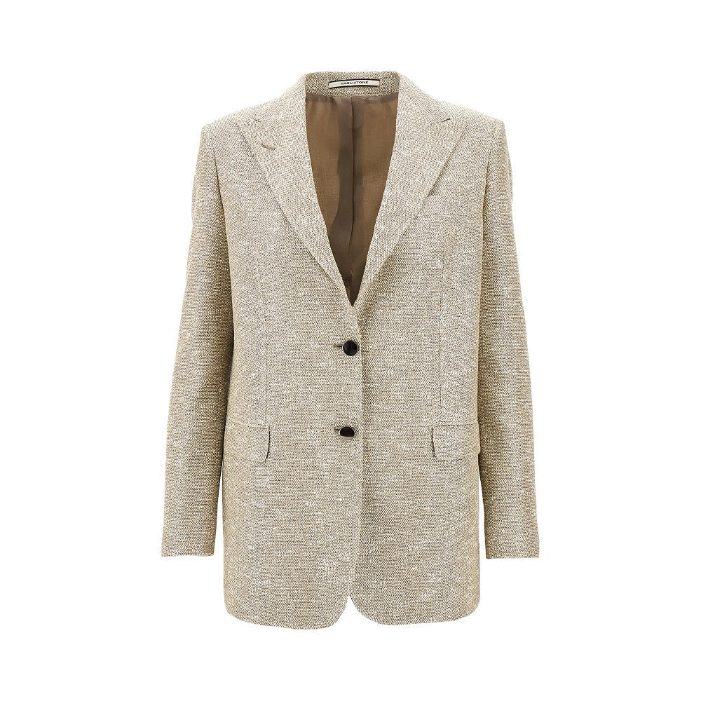 Lurex tweed 'Bertha' single-breasted jacket