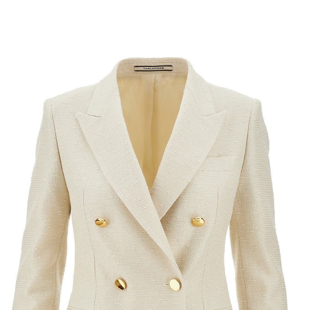 Blazer doppiopetto 'Parigi' in tweed lurex