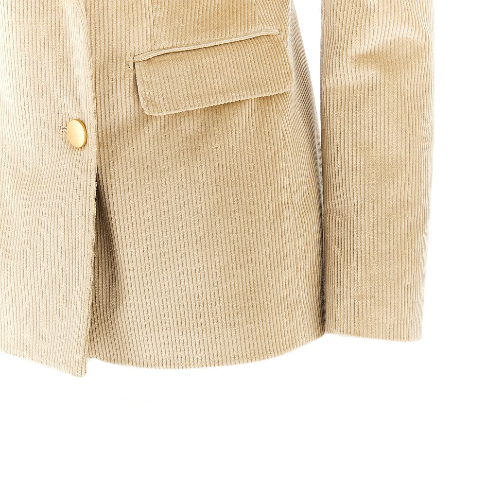 Blazer doppiopetto 'Parigi' in velluto
