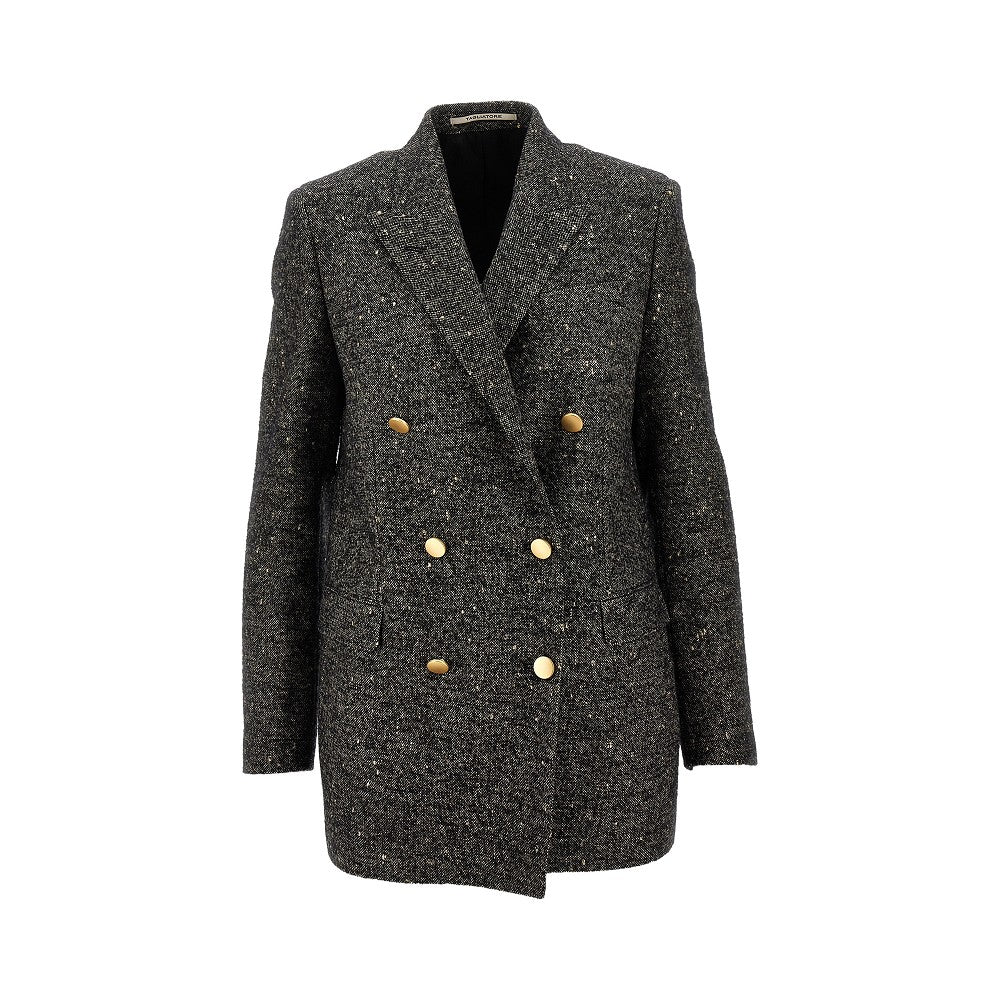 Giacca doppiopetto 'Jasmine' in tweed lurex