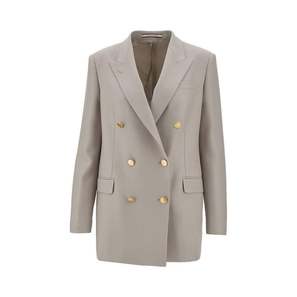 Giacca doppiopetto 'Jasmine' in gabardine