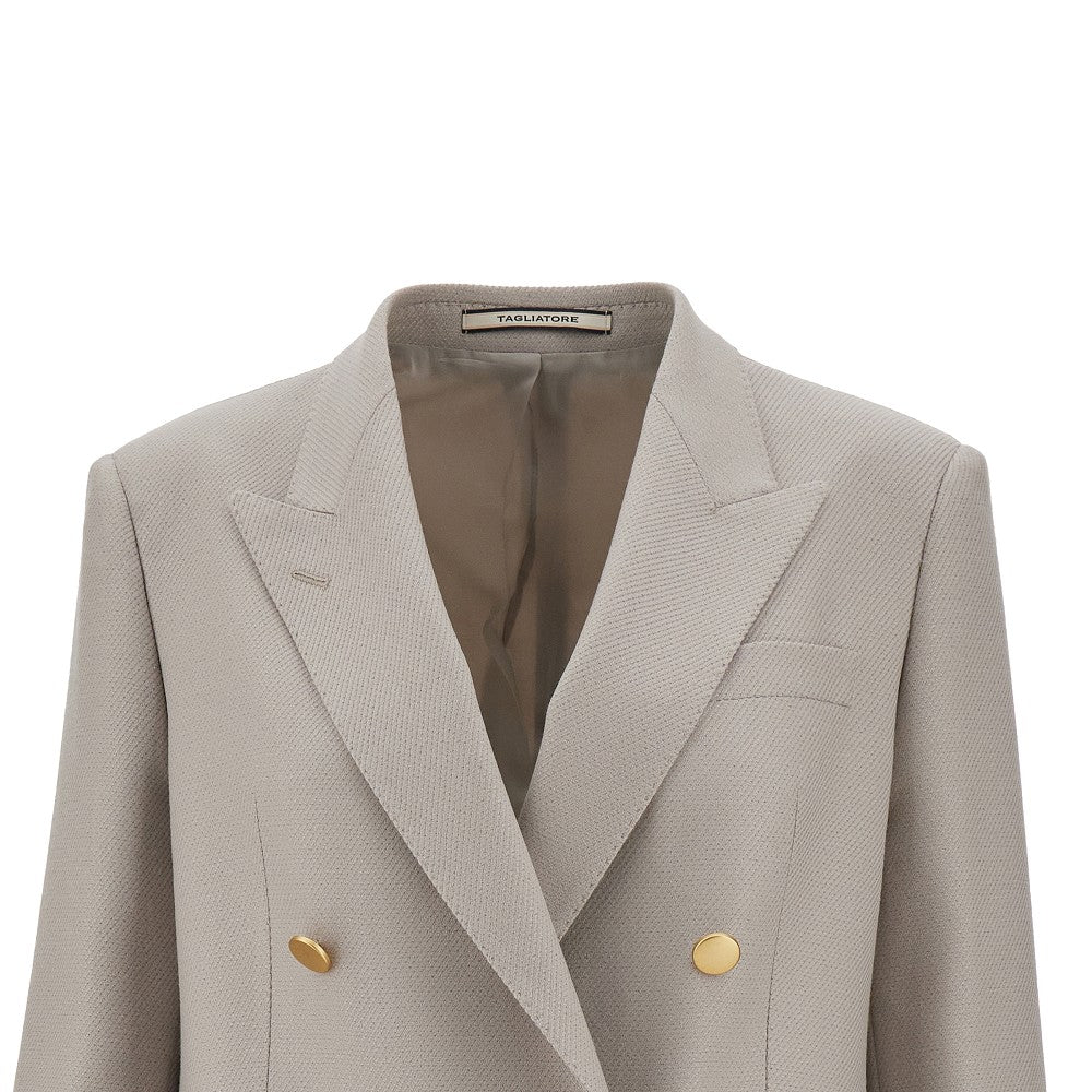 Giacca doppiopetto 'Jasmine' in gabardine