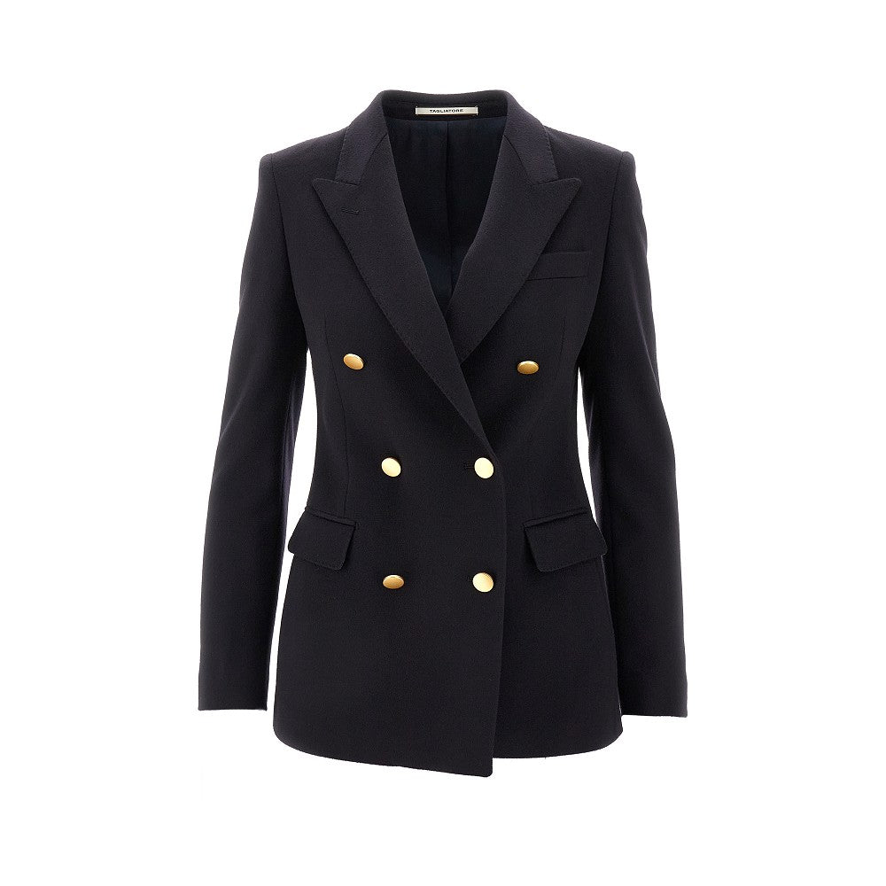 'Parigi' cashmere double-breasted jacket