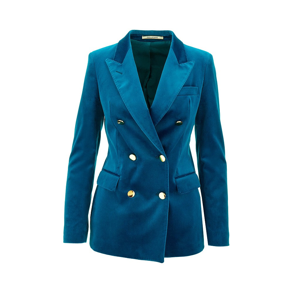Blazer doppiopetto 'Parigi' in velluto