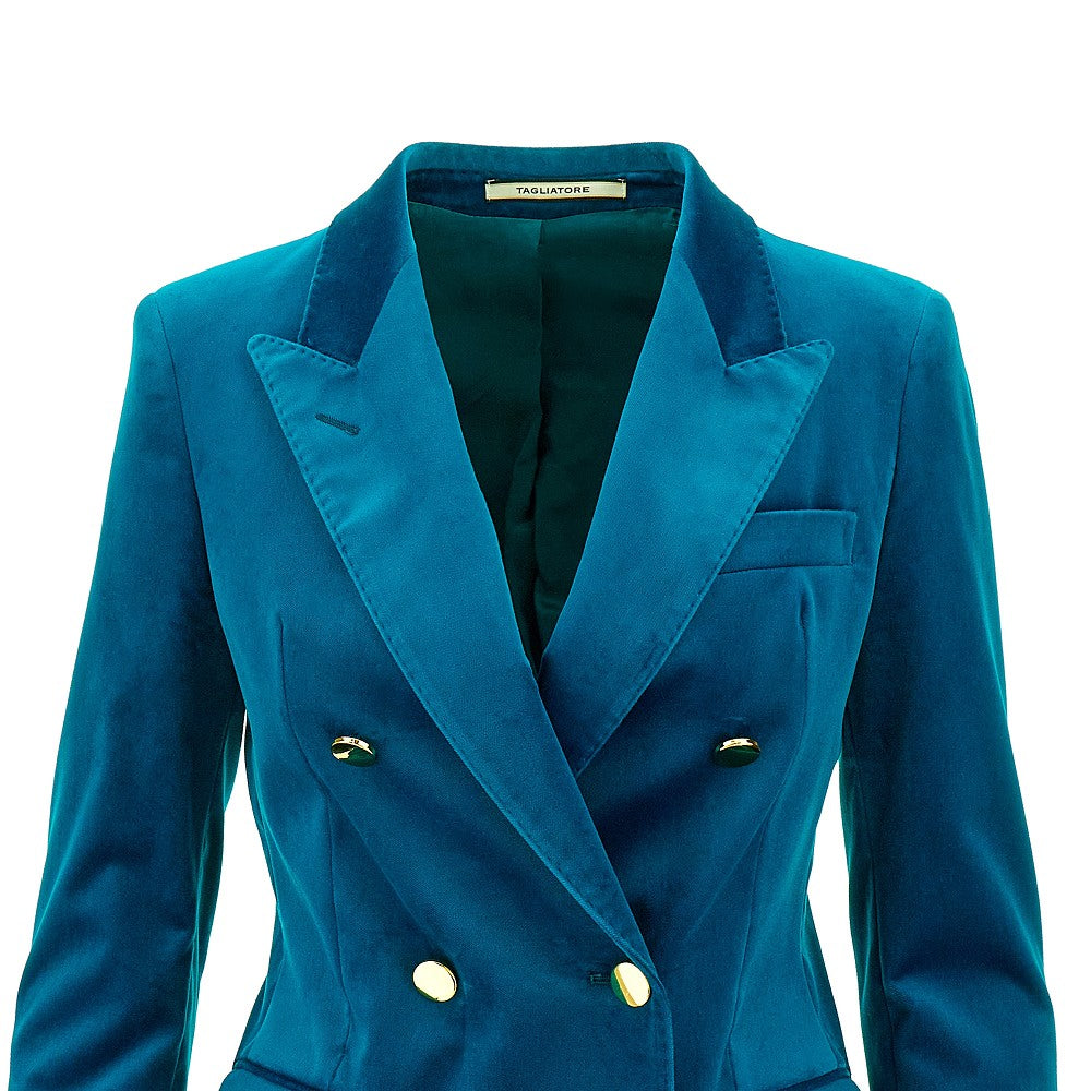 Blazer doppiopetto 'Parigi' in velluto