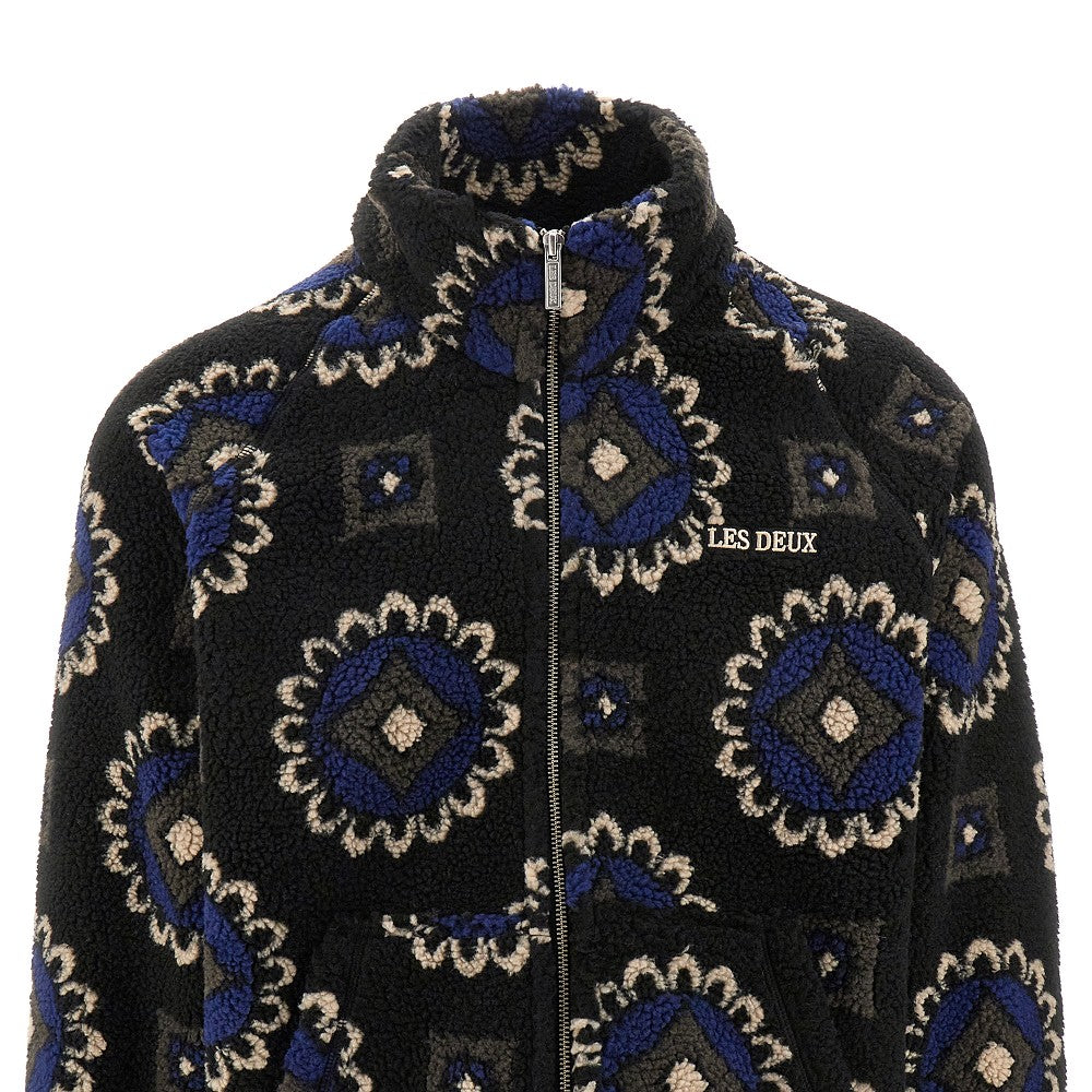 Giacca full-zip 'Ren' in pile