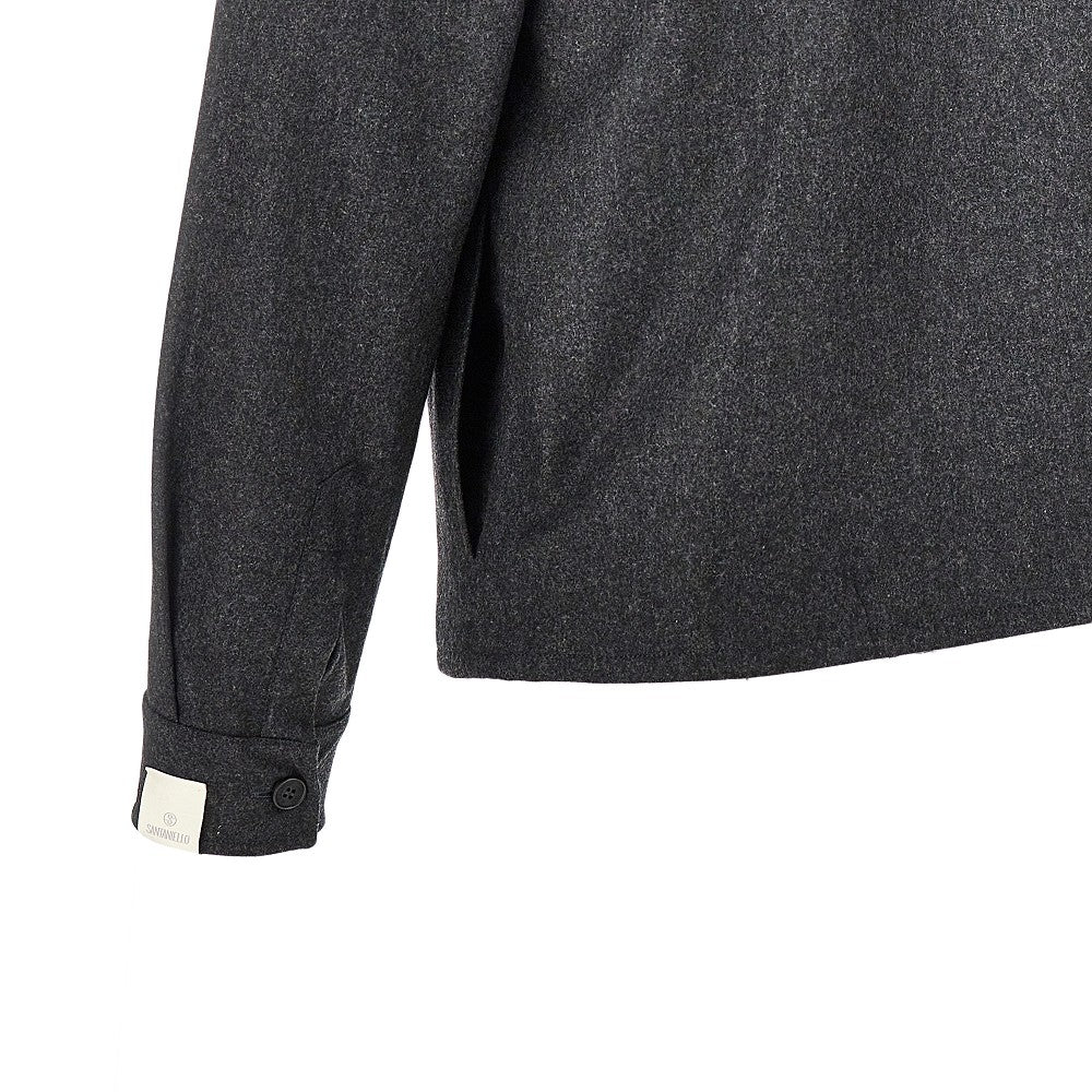 'Lucca' wool-blend flannel suit
