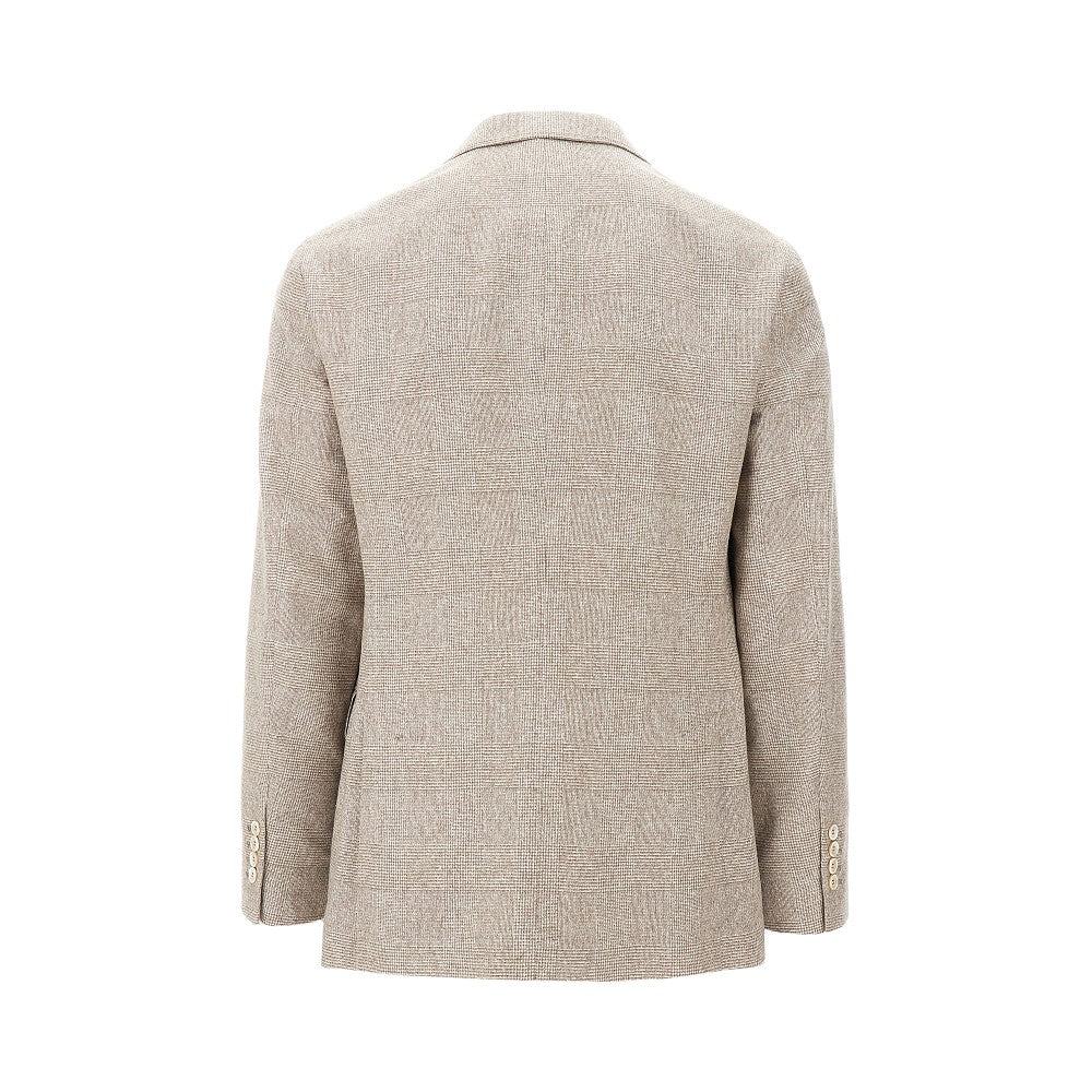Prince of Wales single-breasted jacket