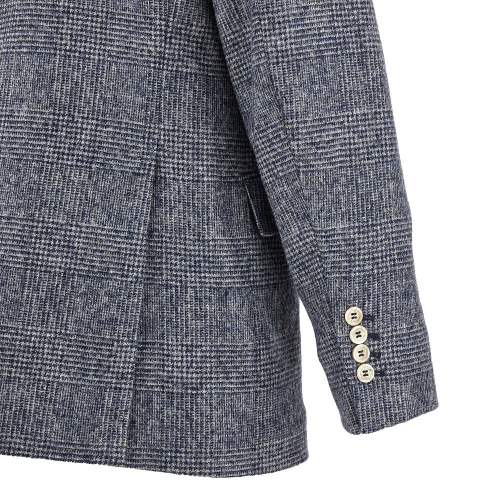 Prince of Wales single-breasted jacket