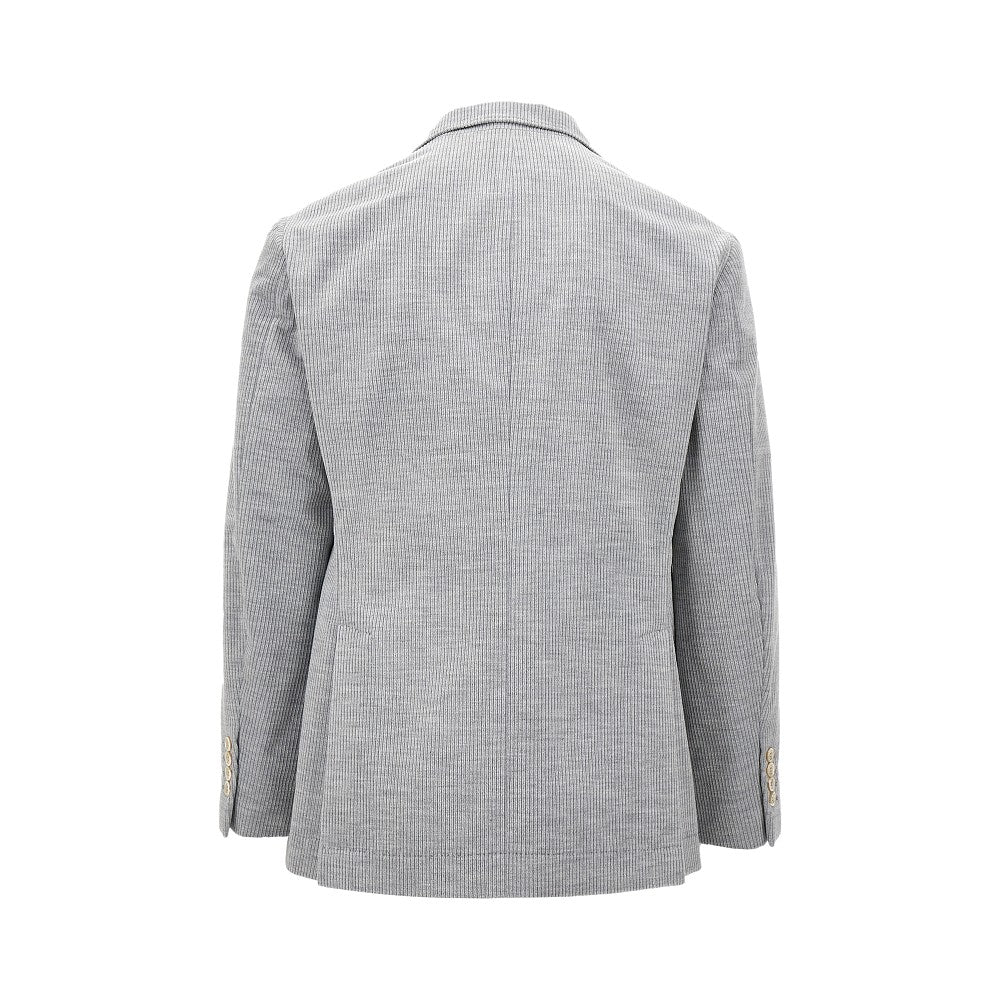 Corduroy single-breasted jacket