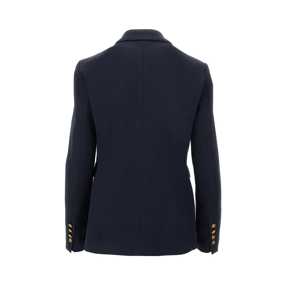 'Chantal' gabardine double-breasted jacket