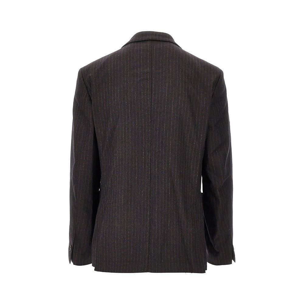 'Vigo' pinstriped double-breasted jacket