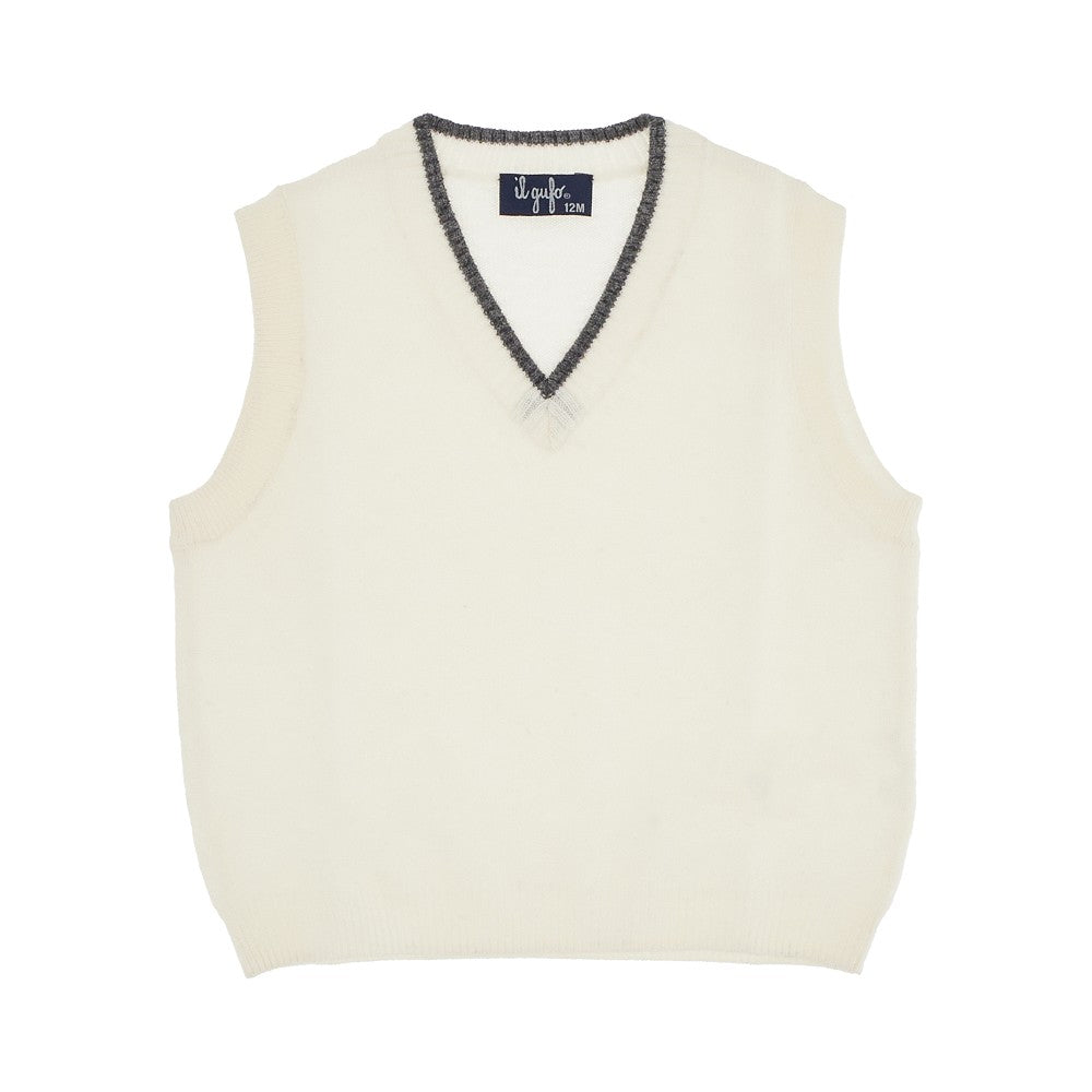 Sustainable extrafine merino wool vest