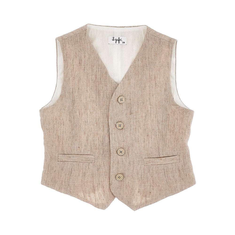 Gilet in lino