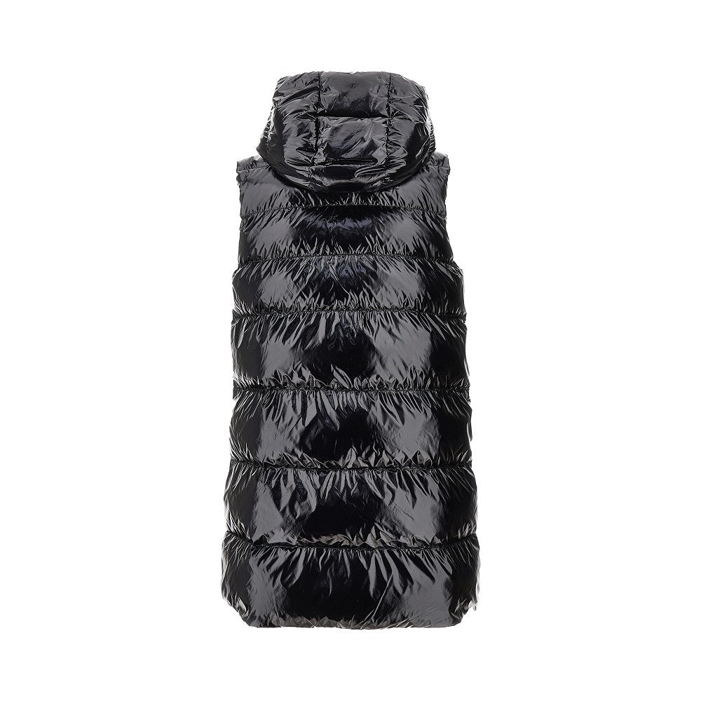 Glossy coated nylon padded vest