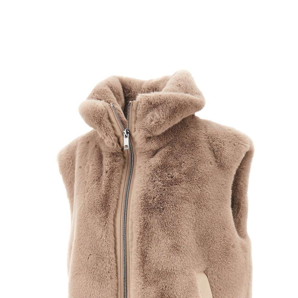 Gilet 'Deyn' in pelliccia sintetica