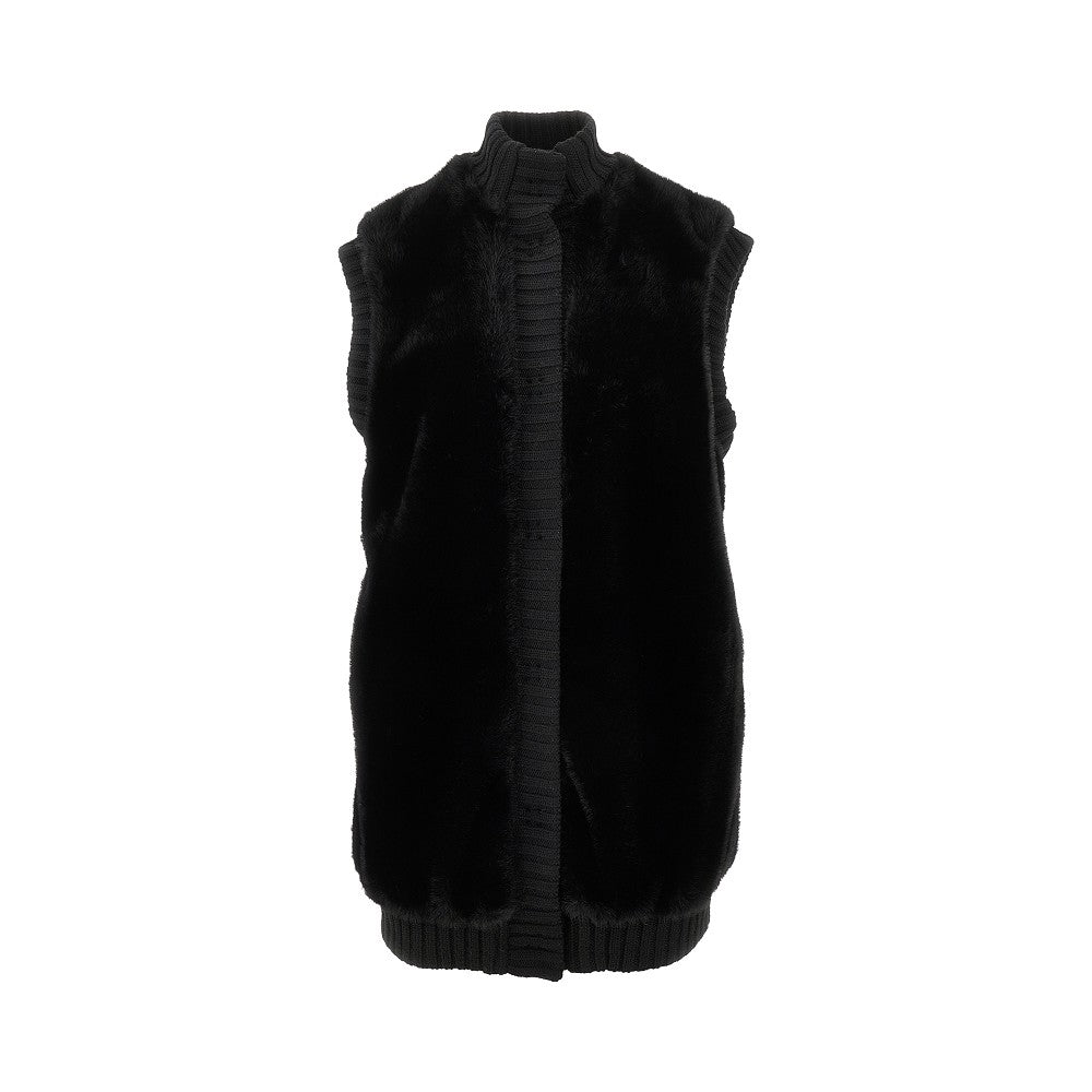 Gilet in pelliccia sintetica