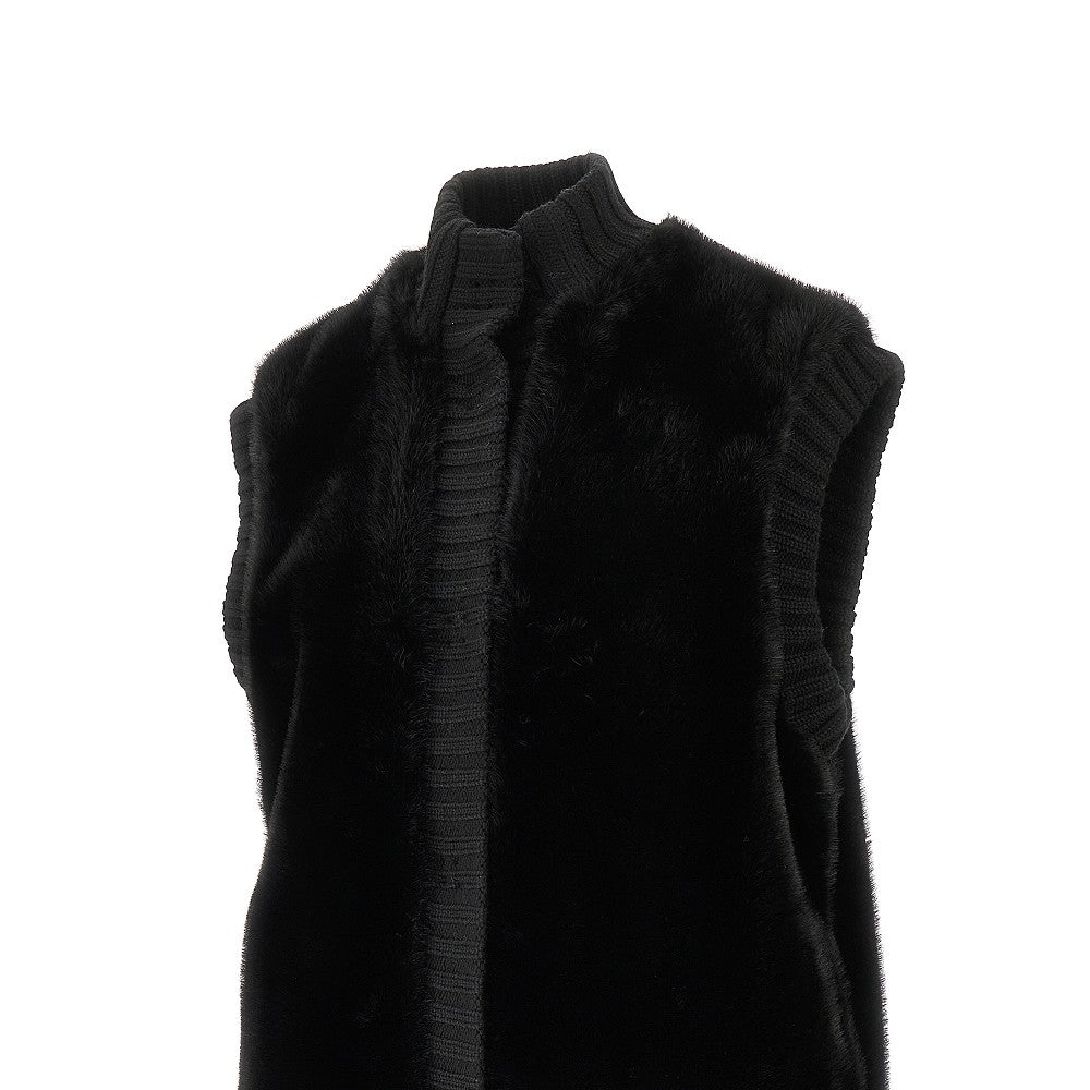 Gilet in pelliccia sintetica