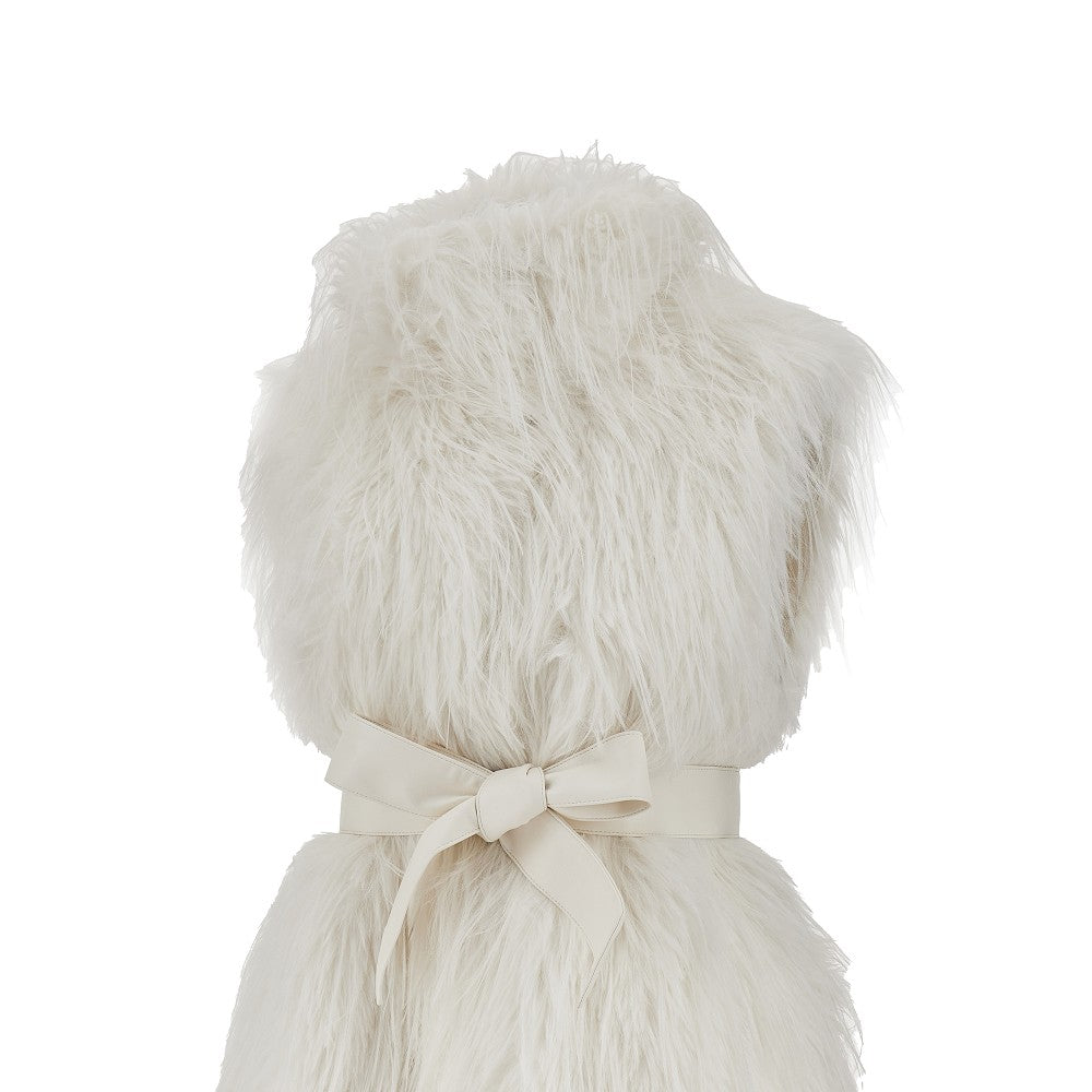 Faux fur vest