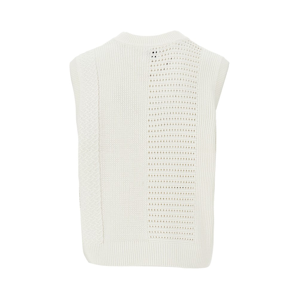 'Garret' knitted vest