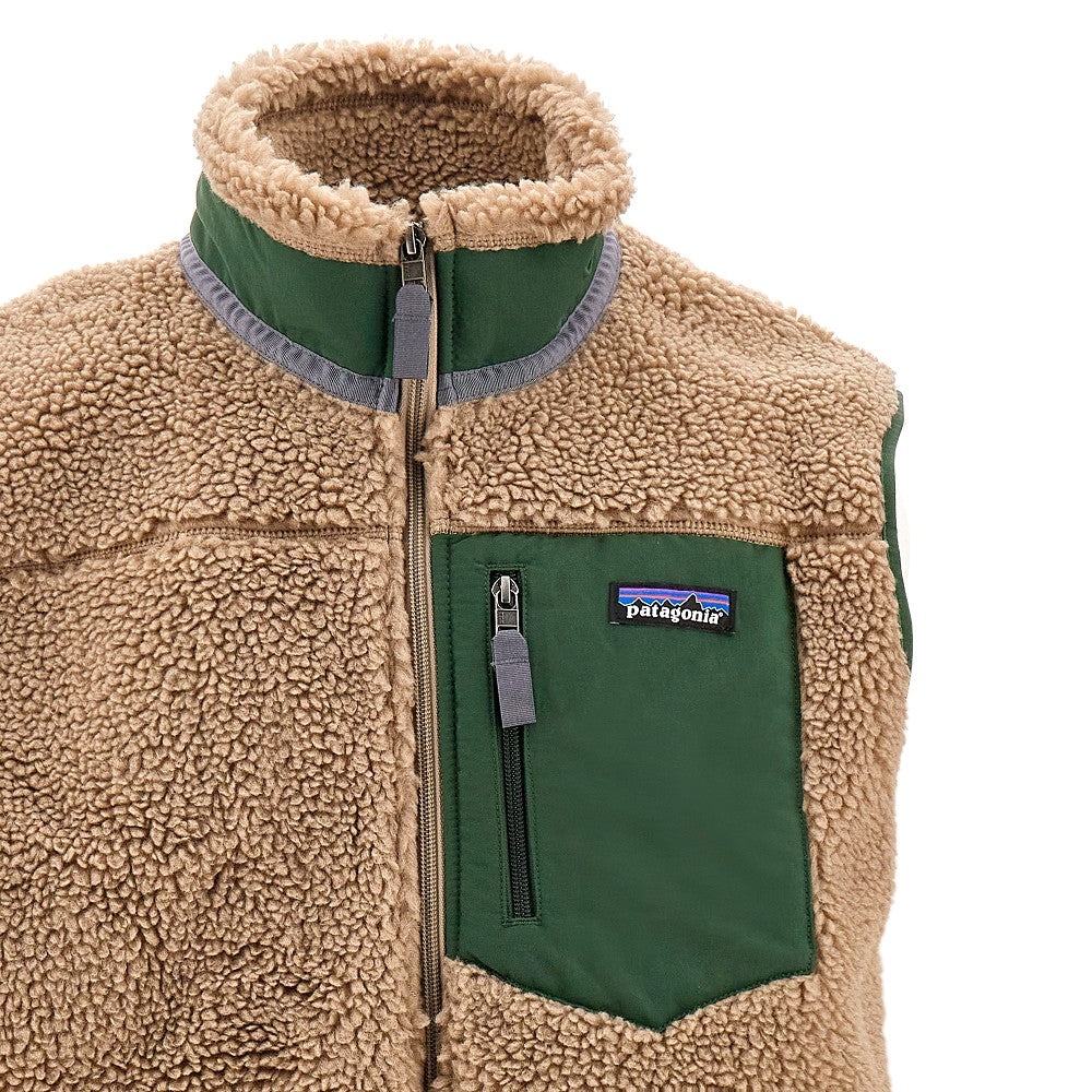 'Classic Retro-X' fleece vest
