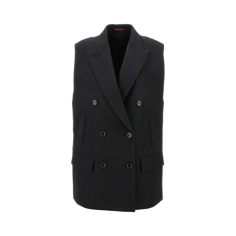 Wool double-breasted jacket